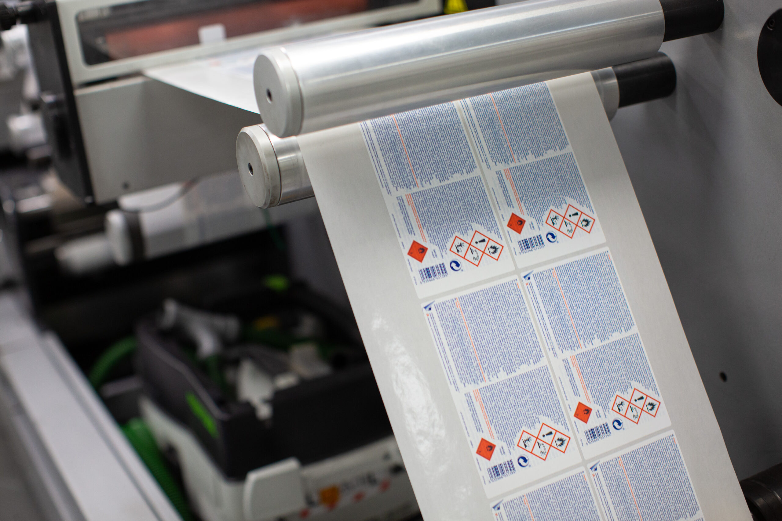 Digital label printing